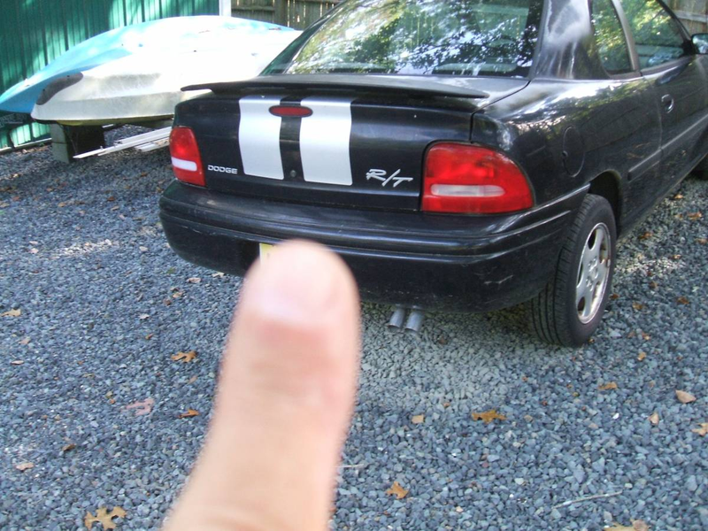 Typical craigslist finger on the license plate